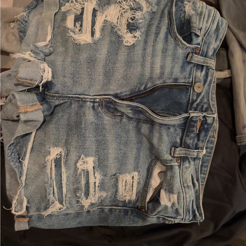 Distressed Blue Men's Jeans